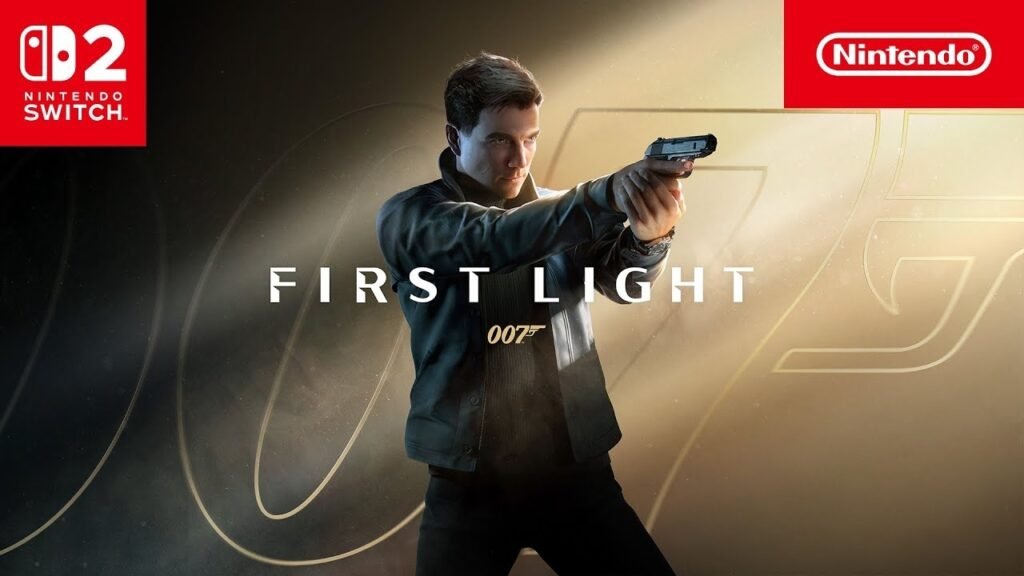 007 First Light promotional artwork for Nintendo Switch 2