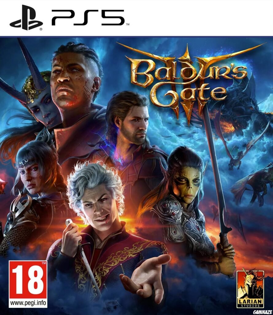 Baldur's Gate 3 cover art