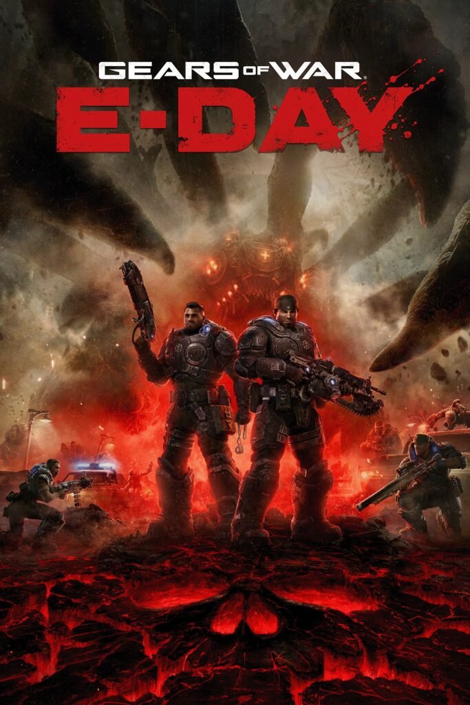 Gears of War E-Day game artwork