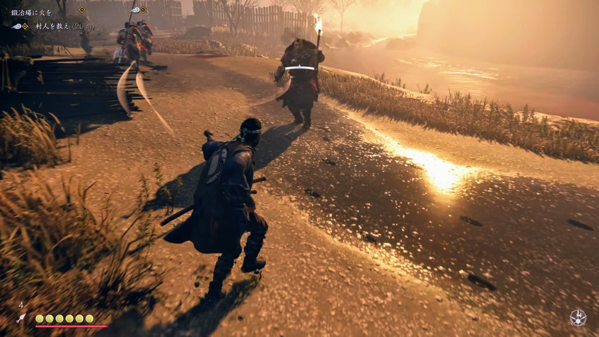 Ghost of Tsushima gameplay screenshot