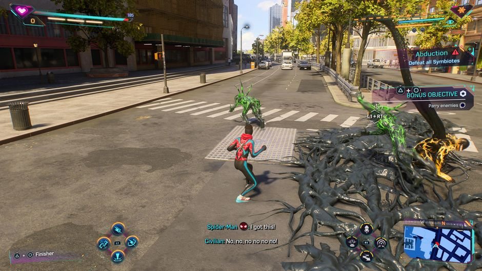 Marvel Spider-Man 2 gameplay screenshot