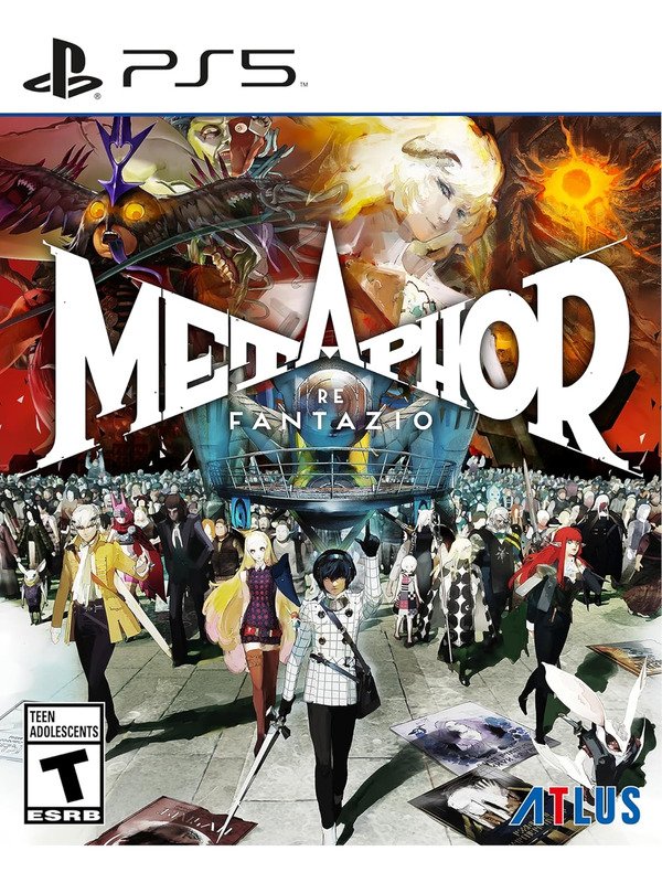 Metaphor ReFantazio RPG cover art